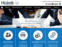 Tablet Screenshot of hixardt.com